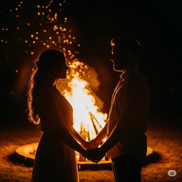 May the Fire of Our Love Burn Forever: Happy Anniversary!