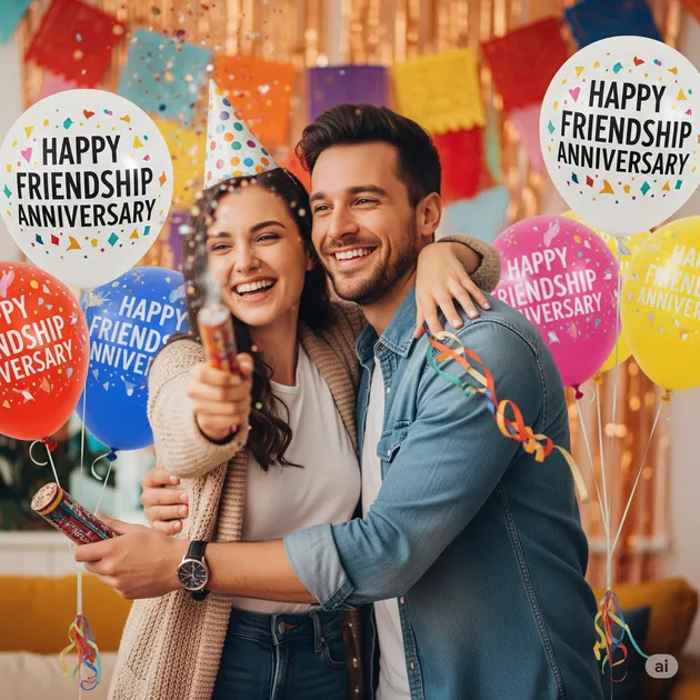 Celebrating Friendship: Happy [Number] Years Together!